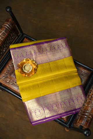 KANCHIPURAM PURE SILK BROCADE SAREE
