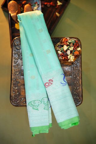 EXCLUSIVE GADWAL PURE SILK HANDLOOM SAREE