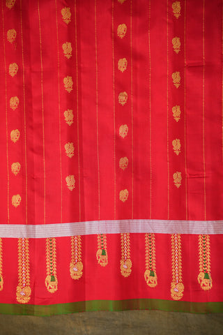 EXCLUSIVE GADWAL PURE SILK HANDLOOM SAREE