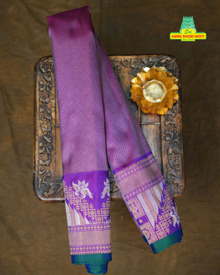 GADWAL PURE SILK BROCADE HANDLOOM SAREE