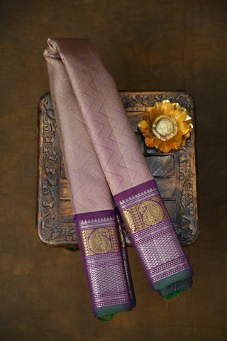 GADWAL PURE SILK BROCADE HANDLOOM SAREE