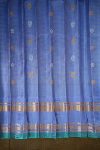 GADWAL PURE SILK GAP BORDER HANDLOOM SAREE