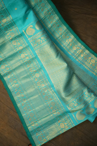 EXCLUSIVE GADWAL PURE SILK HANDLOOM SAREE