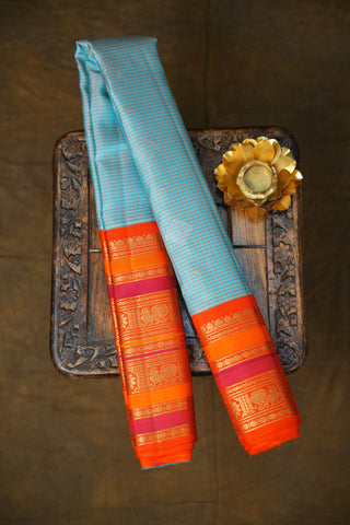 EXCLUSIVE GADWAL PURE SILK HANDLOOM SAREE