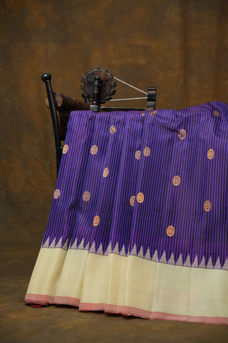 GADWAL PURE SILK GINGHAM CHECKS SAREE