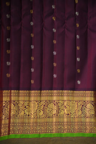 GADWAL PURE SILK BROCADE HANDLOOM SAREE