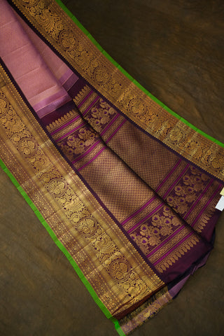 GADWAL PURE SILK BROCADE HANDLOOM SAREE