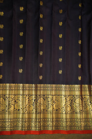 GADWAL PURE SILK BROCADE HANDLOOM SAREE