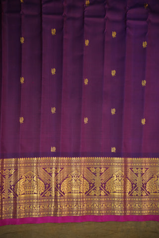 GADWAL PURE SILK BROCADE HANDLOOM SAREE