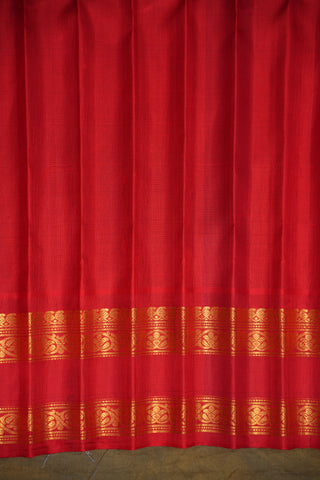 GADWAL PURE SILK GAP BORDER HANDLOOM SAREE
