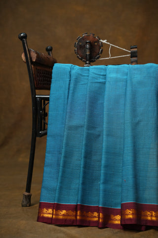 GADWAL PURE COTTON SMALL BORDER SAREE