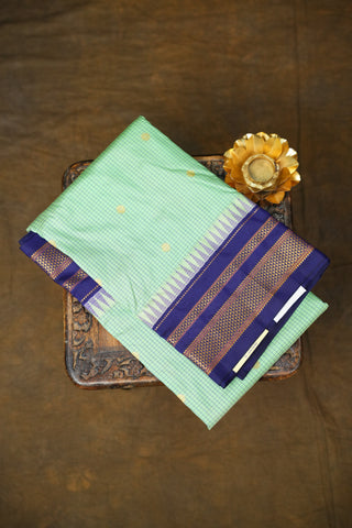 NARAYANPET CHECKS PURE SILK SAREE