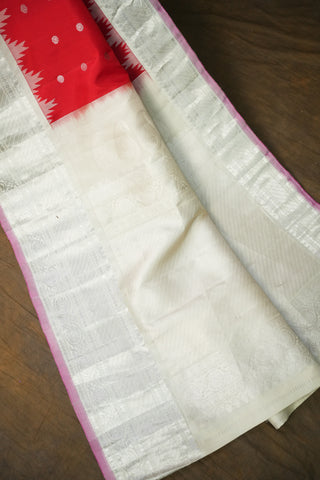 GADWAL PURE SILK BORDER HANDLOOM SAREE