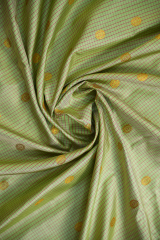 GADWAL PURE SILK CHECKS HANDLOOM SAREE