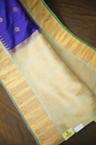 GADWAL PURE SILK BORDER HANDLOOM SAREE