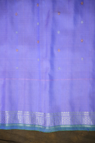GADWAL PURE SILK GAP BORDER HANDLOOM SAREE