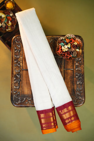 GADWAL COTTON KUTTU HANDLOOM SAREE