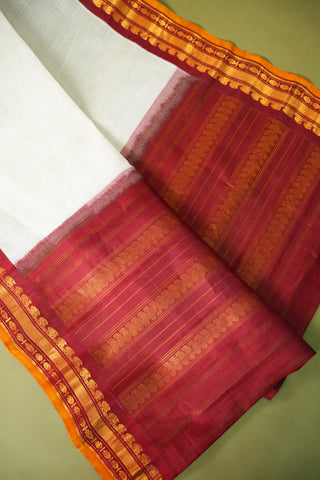 GADWAL COTTON KUTTU HANDLOOM SAREE