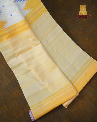 GADWAL DUPION PURE SILK HANDLOOM SAREE