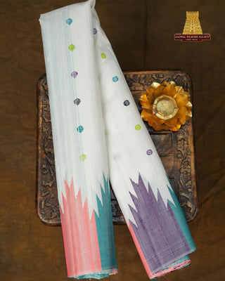 GADWAL DUPION PURE SILK HANDLOOM SAREE