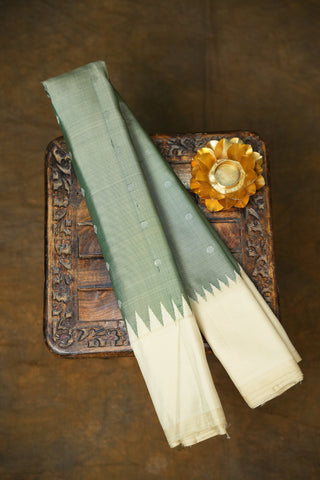 GADWAL PURE SILK PLAIN BORDER HANDLOOM SAREE