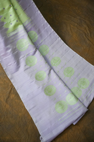 GADWAL PURE SILK PLAIN BORDER HANDLOOM SAREE