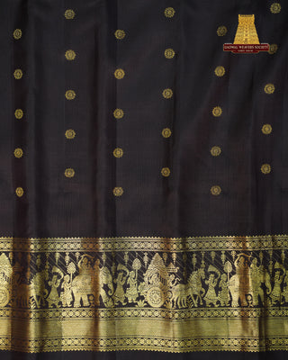 EXCLUSIVE GADWAL PURE SILK HANDLOOM SAREE