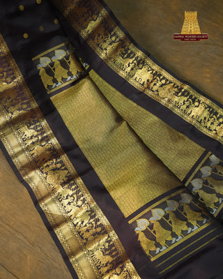EXCLUSIVE GADWAL PURE SILK HANDLOOM SAREE