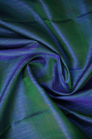 KANCHIPURAM PURE SILK CHECKS HANDLOOM SAREE