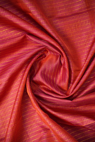 KANCHIPURAM PURE SILK CHECKS HANDLOOM SAREE