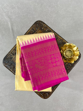 SEMI GADWAL SAREE