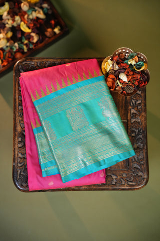 SEMI GADWAL SAREE
