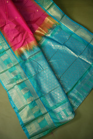 SEMI GADWAL SAREE