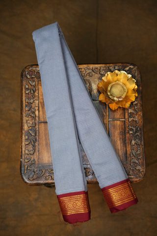 GADWAL PURE COTTON SMALL BORDER SAREE