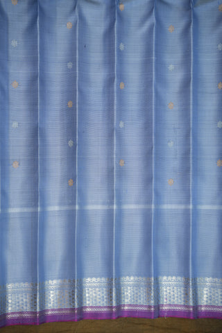 GADWAL PURE SILK GAP BORDER HANDLOOM SAREE