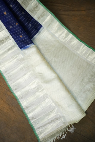 GADWAL PURE SILK BORDER HANDLOOM SAREE