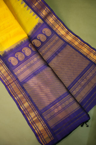 GADWAL (SICO) KUTTU BORDER HANDLOOM SAREES