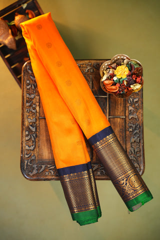 GADWAL PURE SILK JACQUARD HANDLOOM SAREE