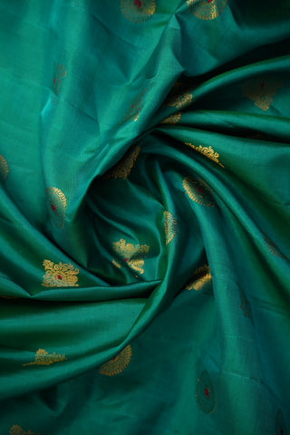 GADWAL PURE SILK TISSUE BORDER HANDLOOM SAREE