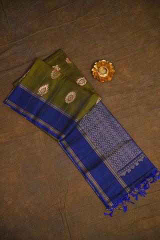 KANCHIPURAM PURE SOFT SILK SAREE