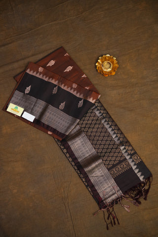 KANCHIPURAM PURE SOFT SILK SAREE