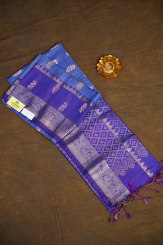 KANCHIPURAM PURE SOFT SILK SAREE
