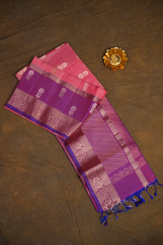 KANCHIPURAM PURE SOFT SILK SAREE