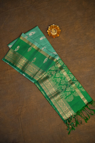 KANCHIPURAM PURE SOFT SILK SAREE