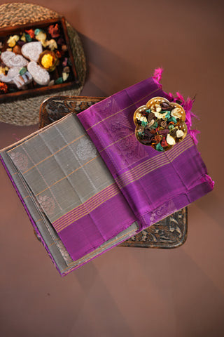 KANCHIPURAM PURE SOFT SILK SAREE