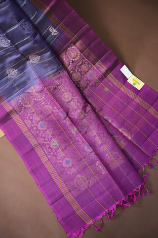 KANCHIPURAM PURE SOFT SILK SAREE