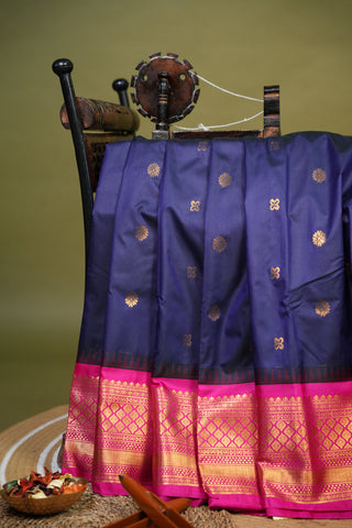 SEMI GADWAL SAREE
