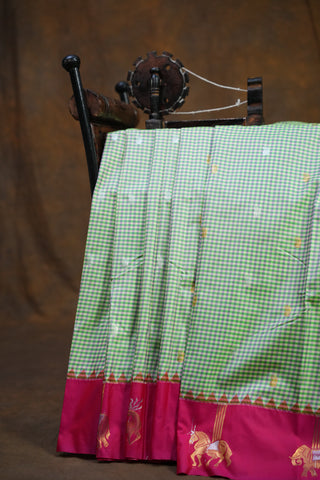 SEMI GADWAL SAREE