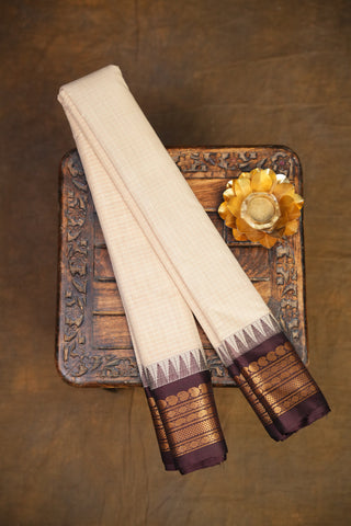 GADWAL PURE COTTON CHECKS SAREE