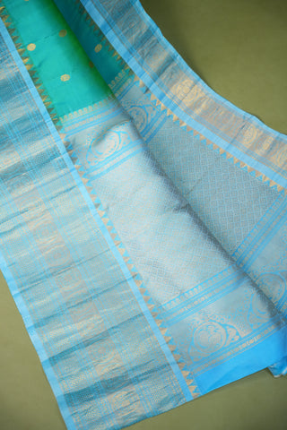 GADWAL PURE SILK BIG BORDER HANDLOOM SAREE